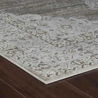Nairobi Beige Medallion Rug – 5x8