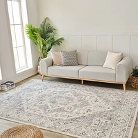Nairobi Grey Medallion Rug – 5x8