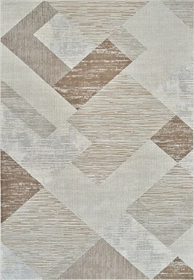 Nairobi Beige Ornate Medallion Area Rug