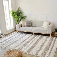 Nairobi Beige Ornamental Medallion Area Rug