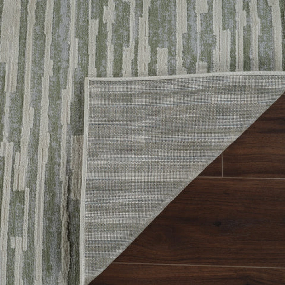 Nairobi Green Classic Botanical Area Rug