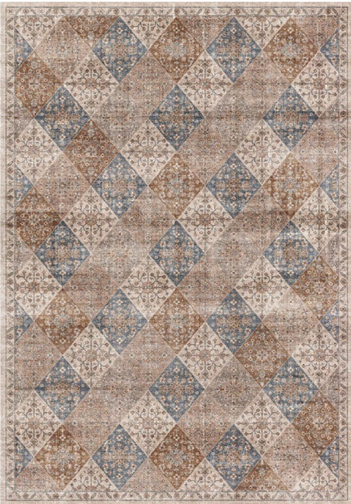 Prismatic Multi Abstract Waves Area Rug