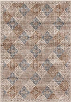 Prismatic Multi Abstract Waves Area Rug