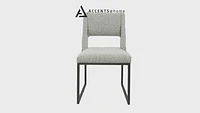 Evan Boucle' Fabric Dining Chair