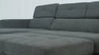 Randall Sleeper Sectional - Fabric - Ramy Charcoal - Greater Vancouver Furniture