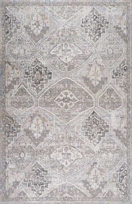 Rio Beige Diamond Trellis Area Rug