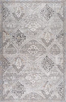 Rio Beige Diamond Trellis Area Rug