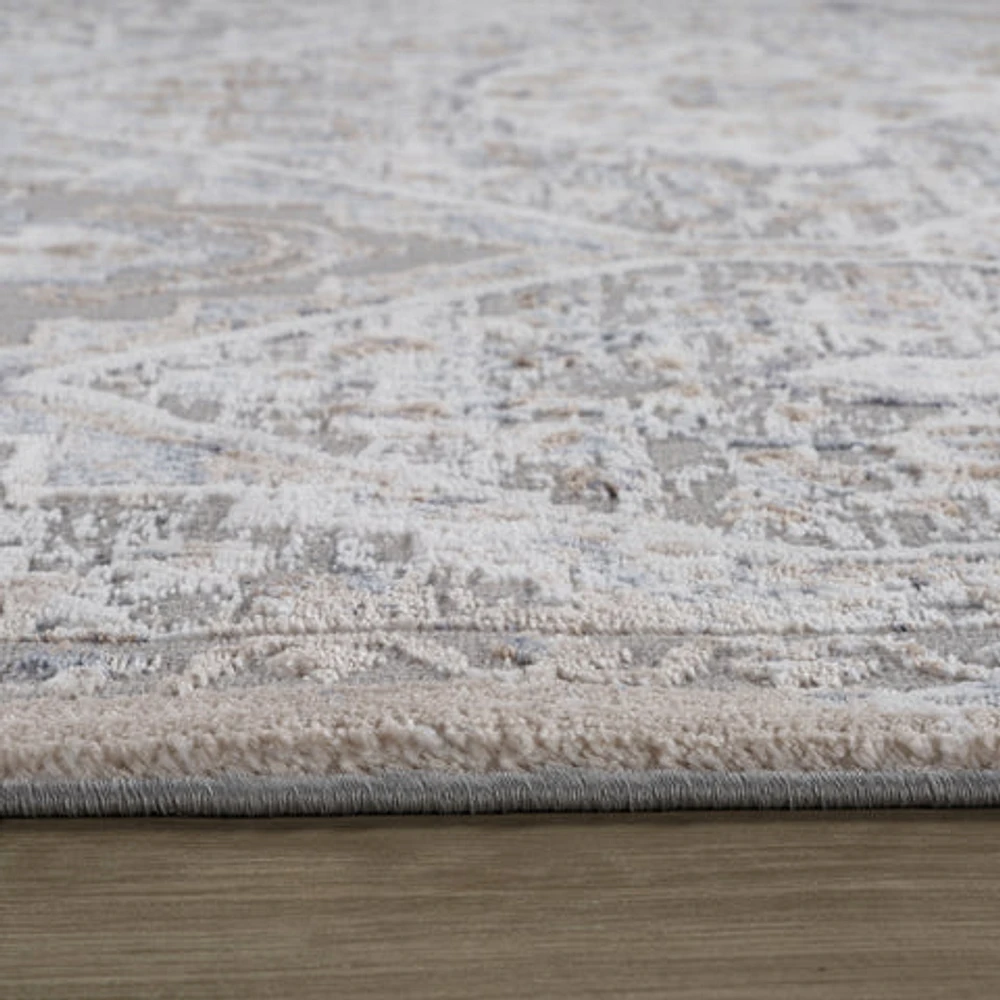 Rio Beige Diamond Trellis Area Rug