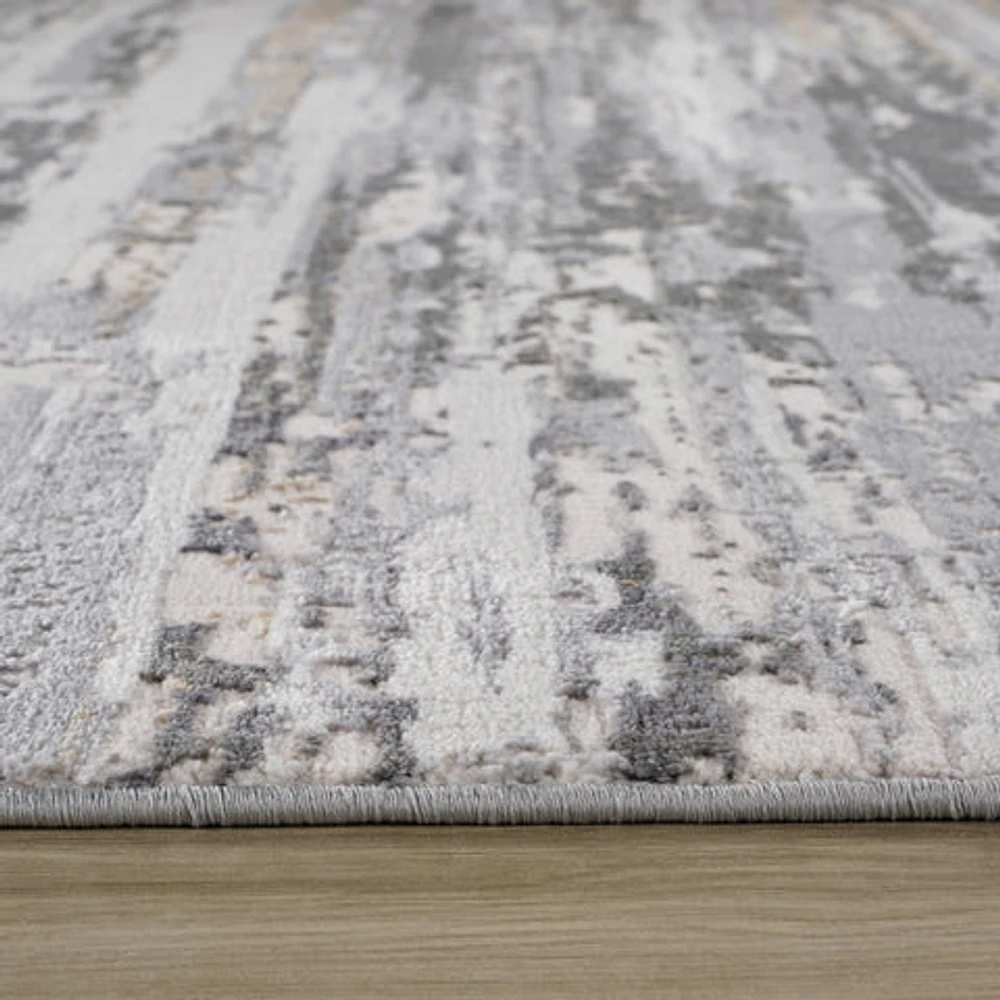 Rio Elegant Beige Abstract Area Rug