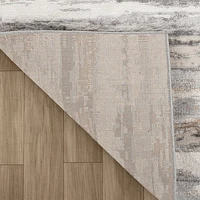 Rio Elegant Beige Abstract Area Rug