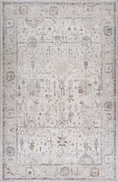 Rio Beige Abstract Lines Area Rug