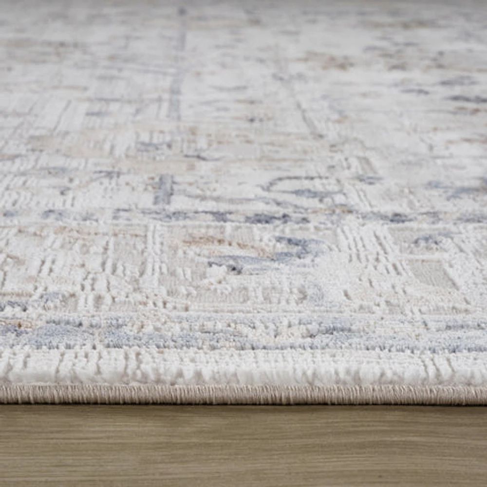 Rio Beige Abstract Lines Area Rug