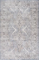Rio Grey Linear Modern Area Rug