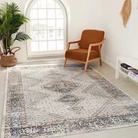 Rio Grey Contemporary Textured Area Rug