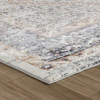 Rio Grey Contemporary Textured Area Rug