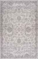 Rio Grey Abstract Waves Area Rug