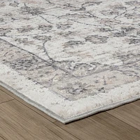 Rio Grey Abstract Waves Area Rug