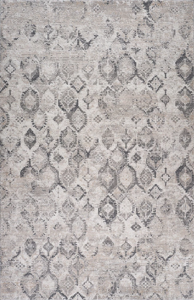 Rio Beige Classic Patchwork Area Rug