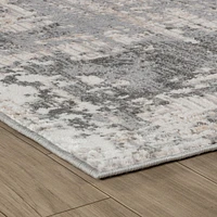 Rio Contemporary Grey Lattice Area Rug