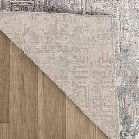 Rio Contemporary Grey Lattice Area Rug