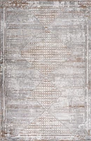 Rio Modern Brown Geometric Area Rug