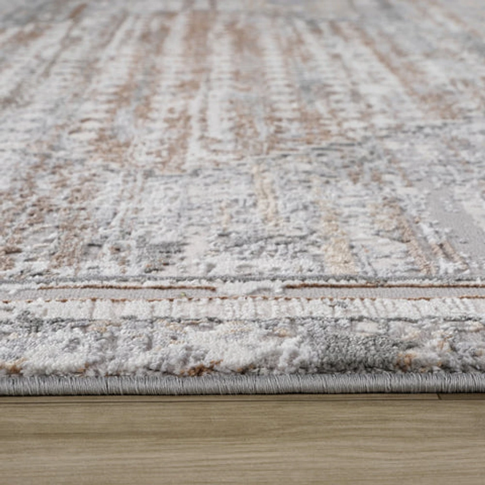 Rio Modern Brown Geometric Area Rug
