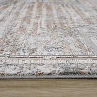Rio Modern Brown Geometric Area Rug