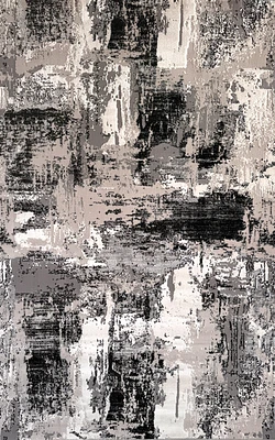 Rio Grey Contemporary Textured Area Rug