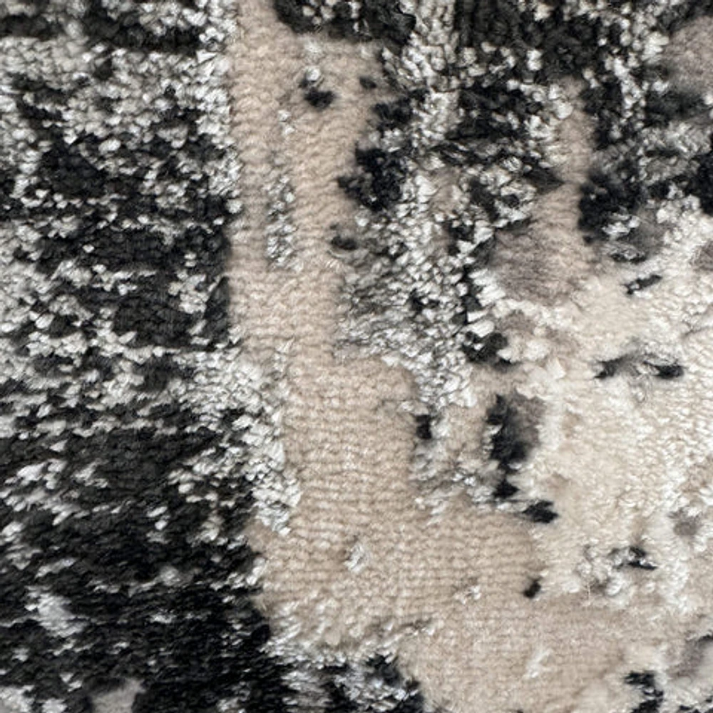 Rio Grey Contemporary Textured Area Rug