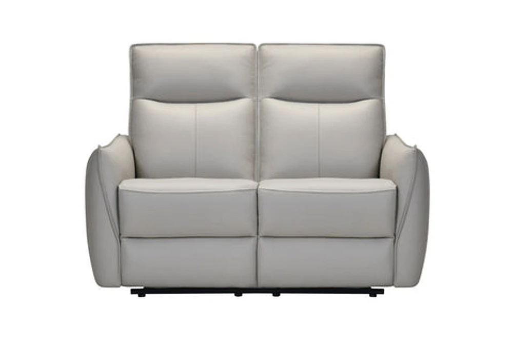 Skye Leather Power Recliner Loveseat