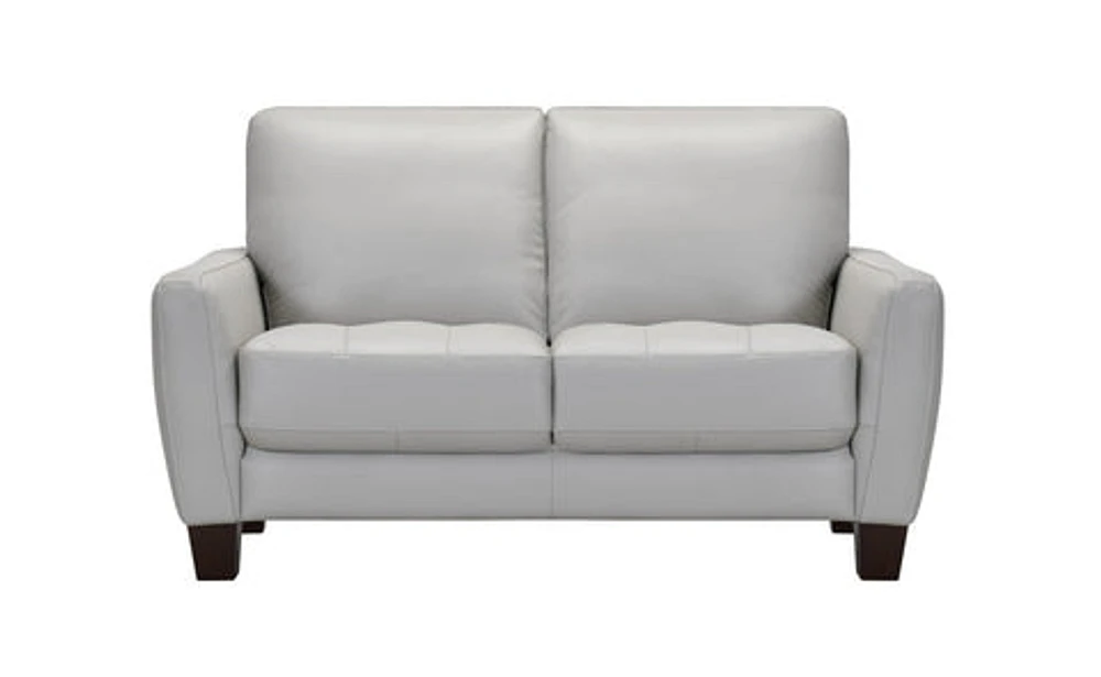 Faustina Leather Loveseat