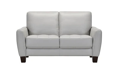 Faustina Leather Loveseat