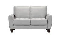 Faustina Leather Loveseat