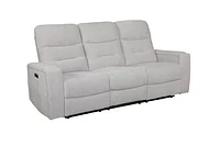 Roche Power Recliner Sofa - Dove