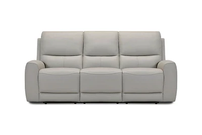 Brooke Leather Power Recliner Sofa