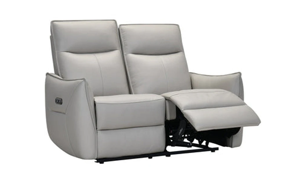 Skye Leather Power Recliner Loveseat