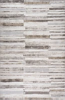 Siena Contemporary White Textured Area Rug
