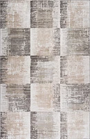 Siena Modern Beige Geometric Area Rug