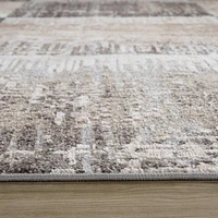 Siena Modern Beige Geometric Area Rug