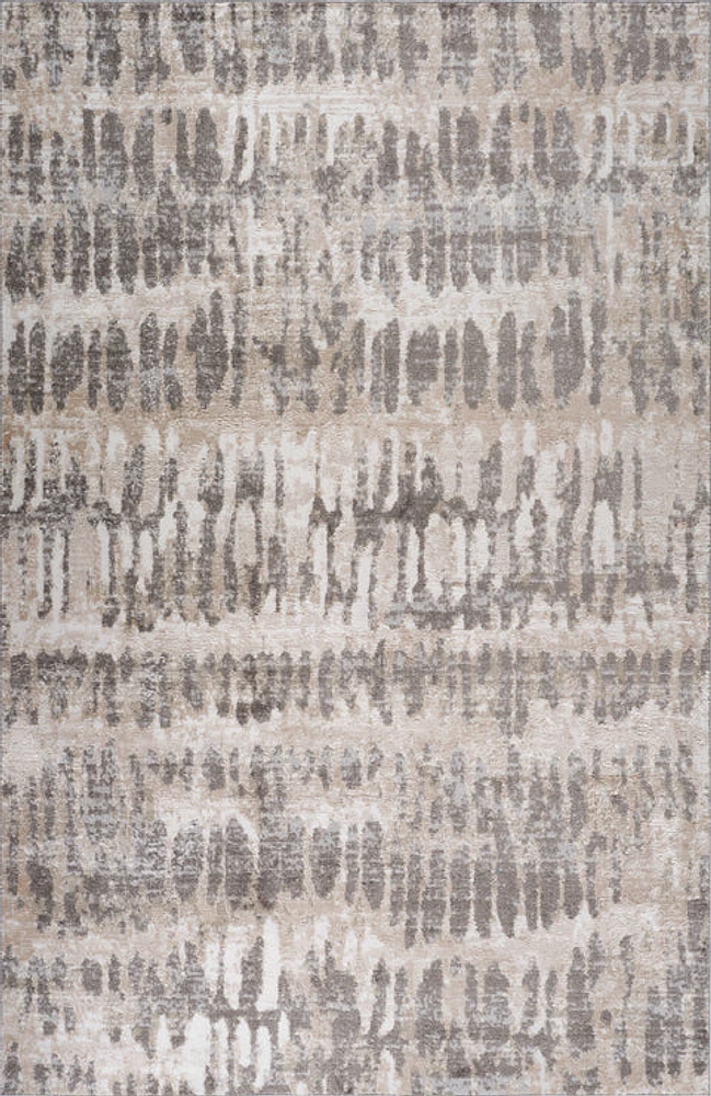 Siena Grey Abstract Lines Area Rug