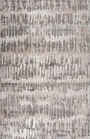 Siena Grey Abstract Lines Area Rug