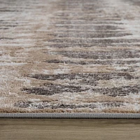 Siena Grey Abstract Lines Area Rug