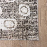 Siena Textured Grey Modern Area Rug