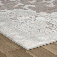 Siena Grey Abstract Modern Area Rug