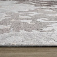 Siena Grey Abstract Modern Area Rug