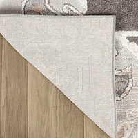 Siena Grey Abstract Modern Area Rug