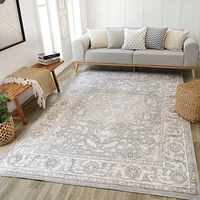 Siena Soft Touch White Floral Rug