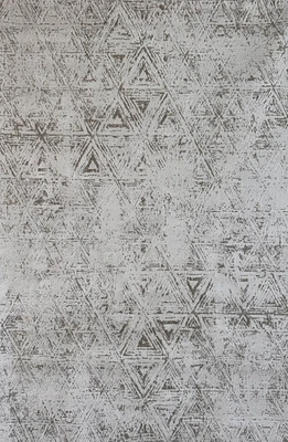 Siena White Elegant Floral Area Rug