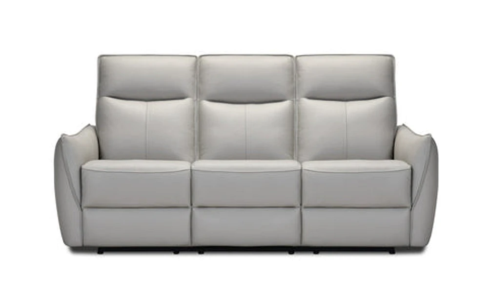 Skye Leather Power Recliner Sofa