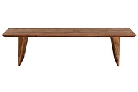 Oxford Solid Wood Angled Leg Dining Bench